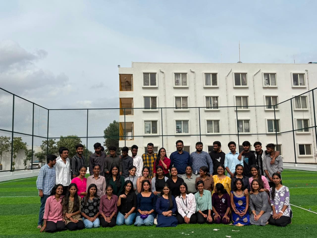 Post training photo session, Cambridge College, Bangalore